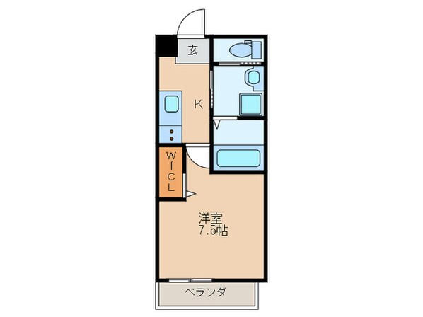 ワコーレヴィータ関目WESTの物件間取画像